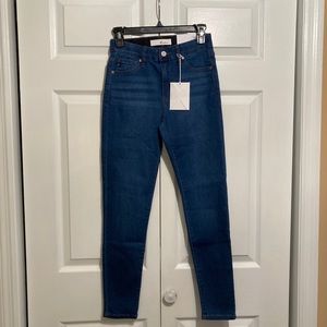 NWT KanCan High Rise Ankle Skinny Jeans Size 3 / 25 Blue Medium Wash
